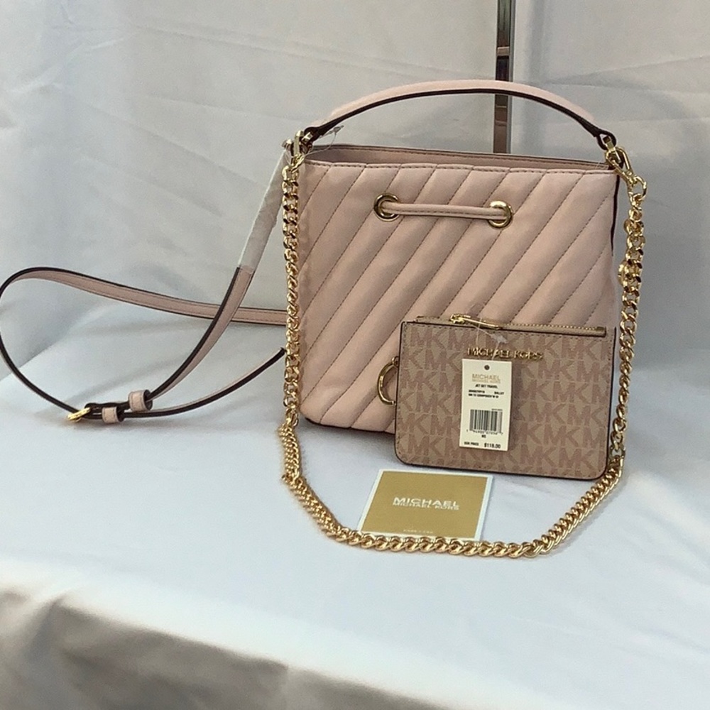 NWT-Michael Kors- Crossbody w/ Coin Pouch - Picture 2 of 5